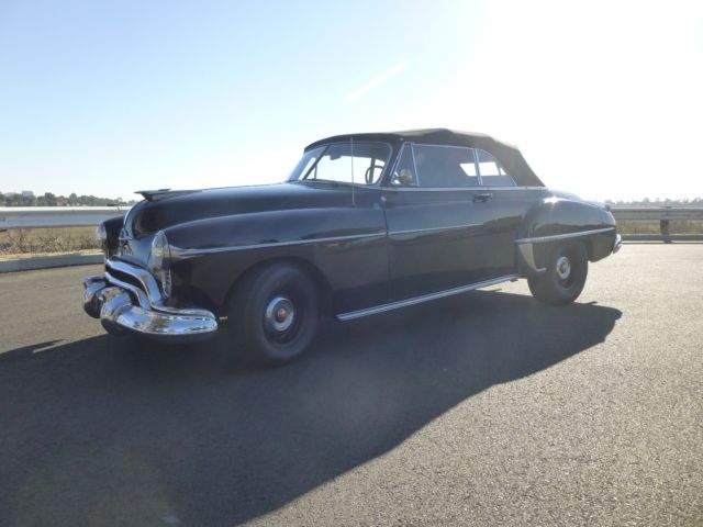 1950 Black Oldsmobile Eighty-Eight Convertible