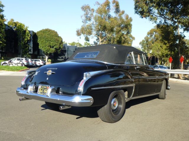 1950 Black Oldsmobile Eighty-Eight Convertible