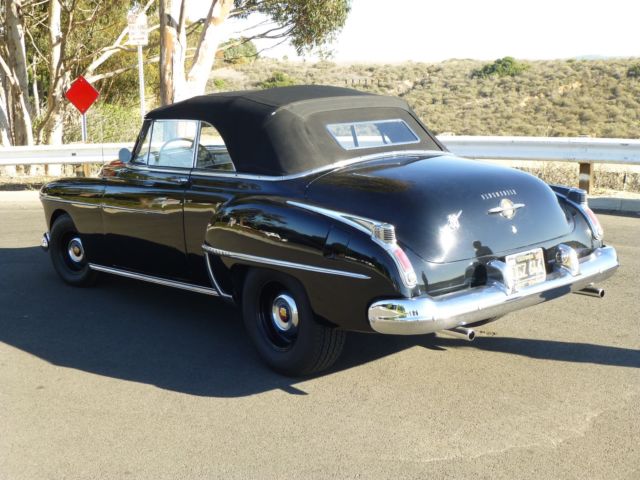 1950 Black Oldsmobile Eighty-Eight Convertible