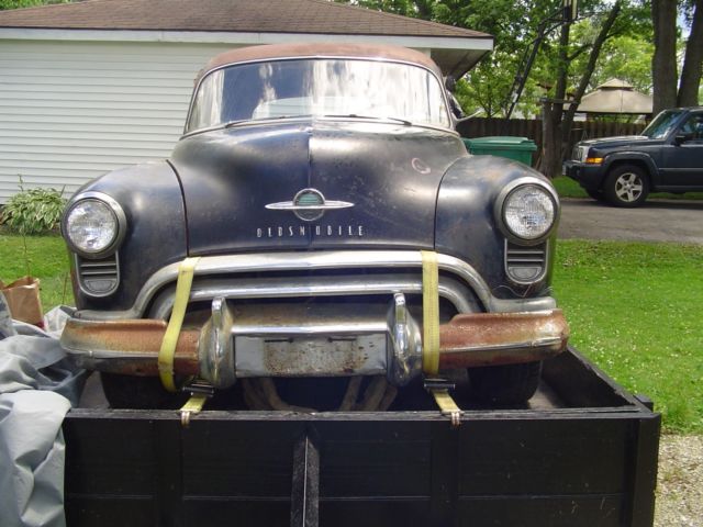 1950 Black Oldsmobile Eighty-Eight four door