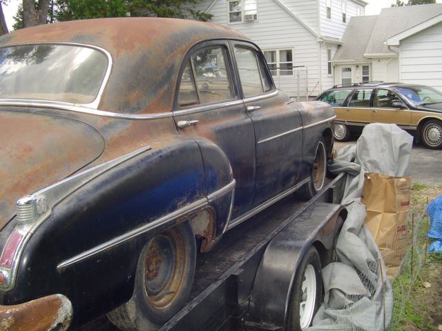1950 Black Oldsmobile Eighty-Eight four door