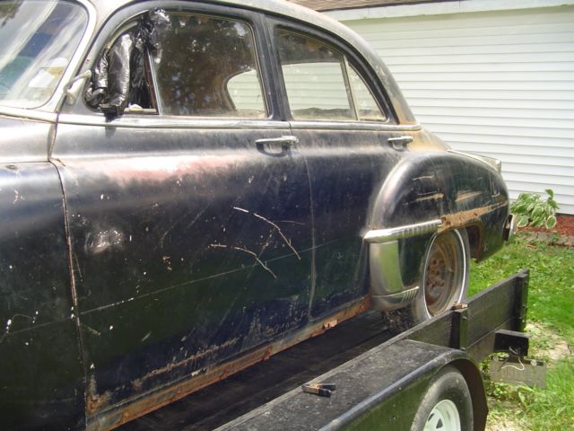 1950 Black Oldsmobile Eighty-Eight four door