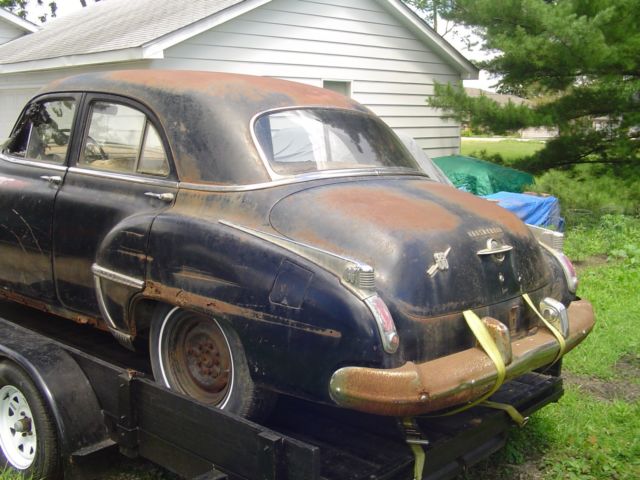 1950 Black Oldsmobile Eighty-Eight four door
