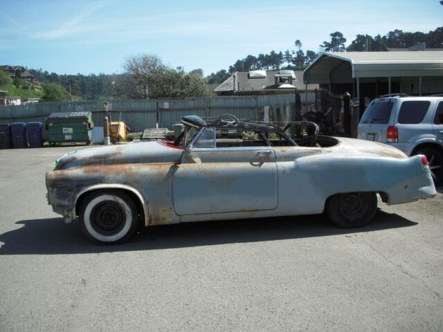 1954 Blue primer Oldsmobile Ninety-Eight Convertible