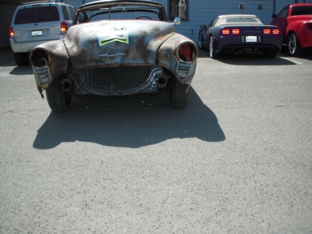 1954 Blue primer Oldsmobile Ninety-Eight Convertible