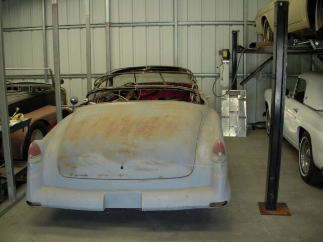 1954 Blue primer Oldsmobile Ninety-Eight Convertible