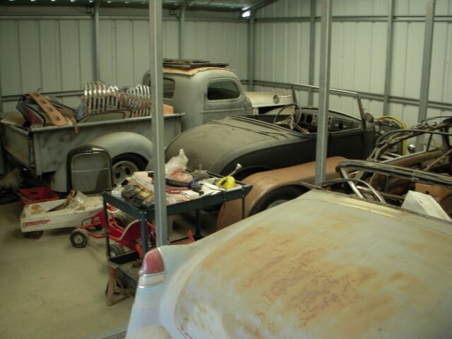 1954 Blue primer Oldsmobile Ninety-Eight Convertible