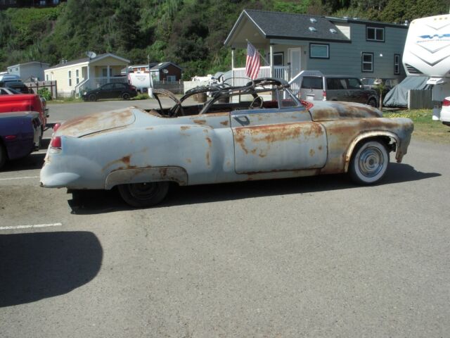 1954 Blue primer Oldsmobile Ninety-Eight Convertible