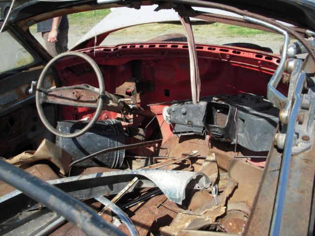 1954 Blue primer Oldsmobile Ninety-Eight Convertible