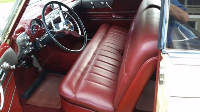 1950 Yellow Oldsmobile Ninety-Eight