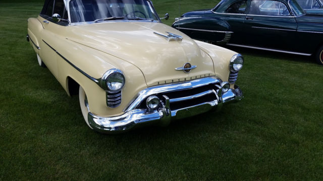 1950 Yellow Oldsmobile Ninety-Eight