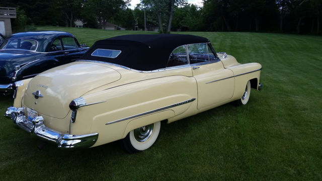 1950 Yellow Oldsmobile Ninety-Eight