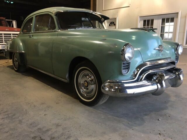 1950 Green Oldsmobile Series 76