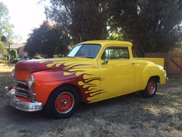 1950 yellow Plymouth Other pickup
