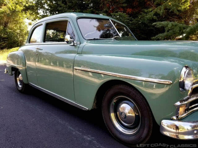 1950 Green Plymouth Deluxe Coupe