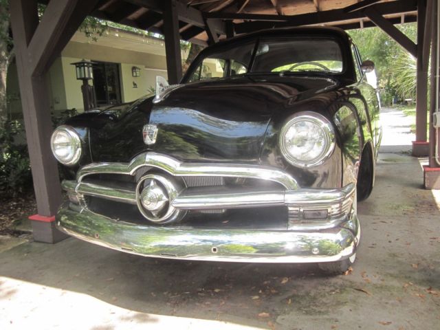 1950 Black Ford Tudor Sedan