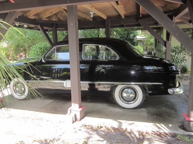 1950 Black Ford Tudor Sedan