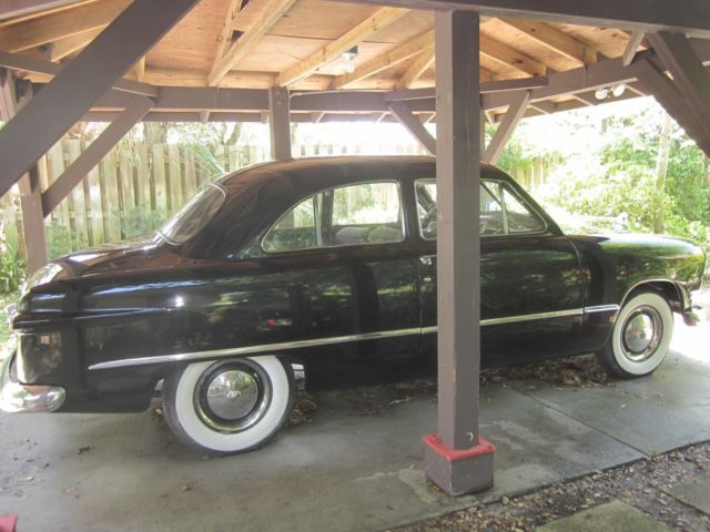 1950 Black Ford Tudor Sedan