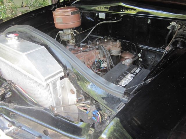 1950 Black Ford Tudor Sedan
