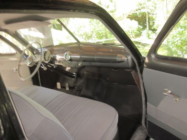 1950 Black Ford Tudor Sedan