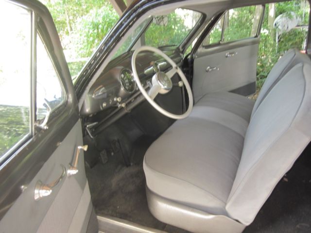 1950 Black Ford Tudor Sedan