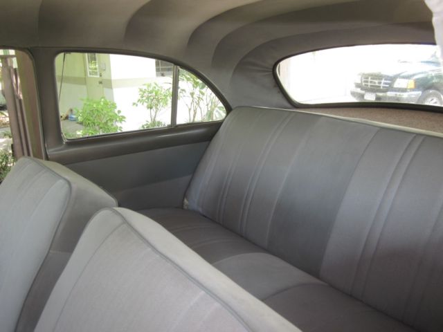 1950 Black Ford Tudor Sedan