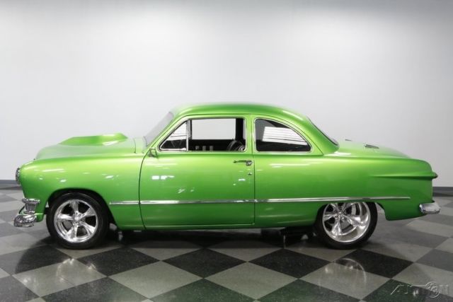 1950 Green Ford Business Coupe