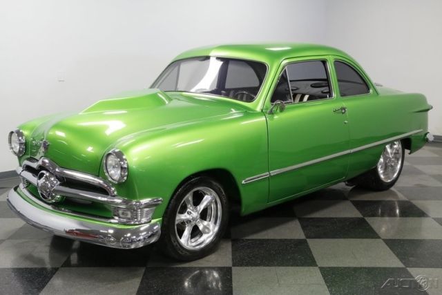 1950 Green Ford Business Coupe