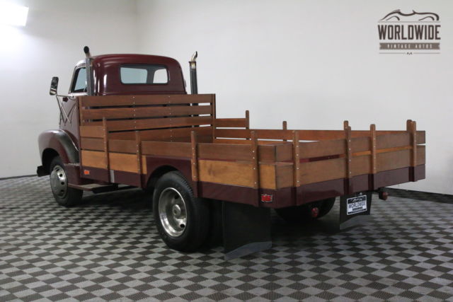 1950 Red Chevrolet COE