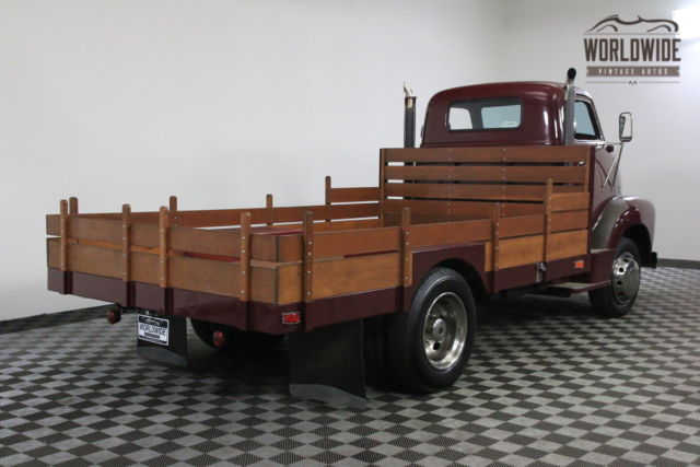 1950 Red Chevrolet COE