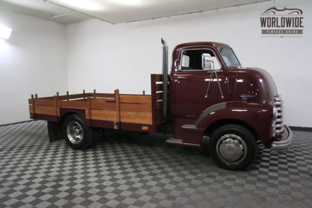 1950 Red Chevrolet COE