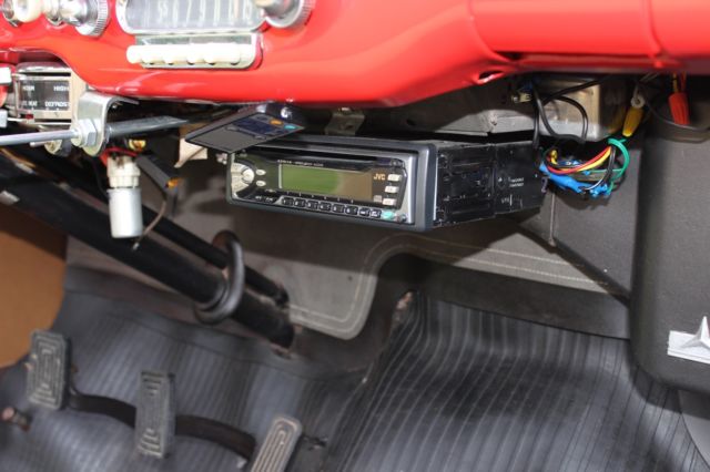 1950 Red Ford Convertible Convertible