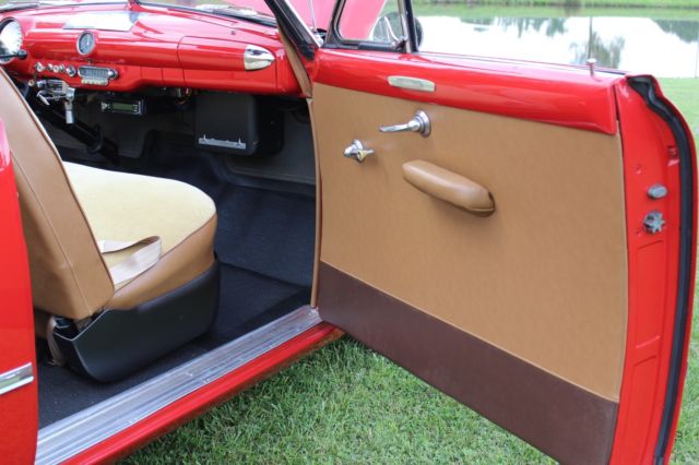 1950 Red Ford Convertible Convertible