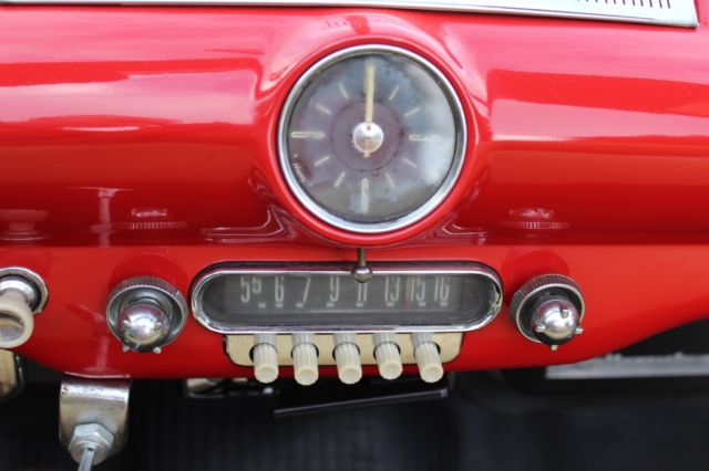1950 Red Ford Convertible Convertible