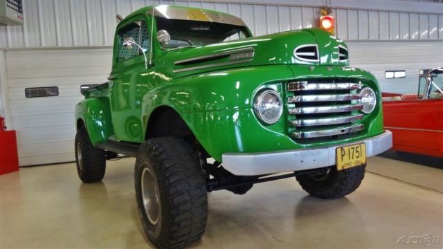 1950 Green Ford F-2 4X4 Pickup Truck