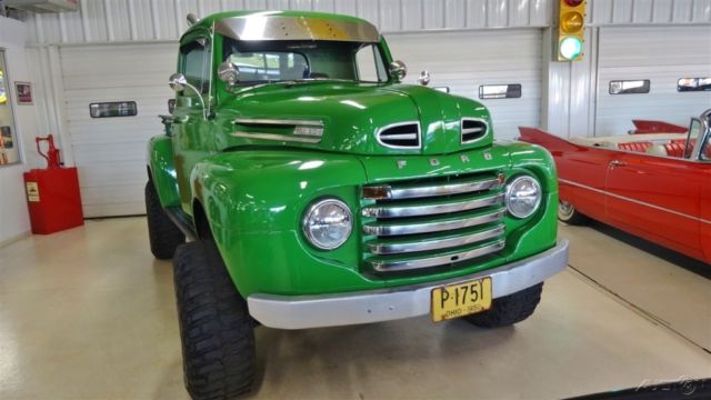 1950 Green Ford F-2 4X4 Pickup Truck