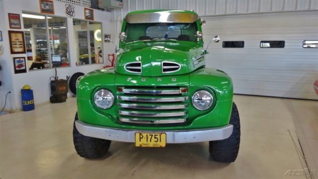 1950 Green Ford F-2 4X4 Pickup Truck