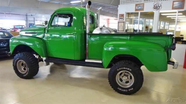1950 Green Ford F-2 4X4 Pickup Truck