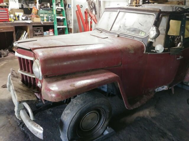 1950 Gray Willys 439 Convertible