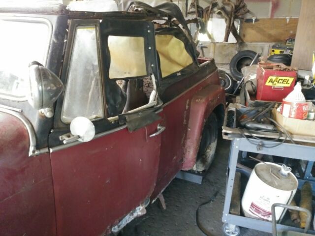 1950 Gray Willys 439 Convertible