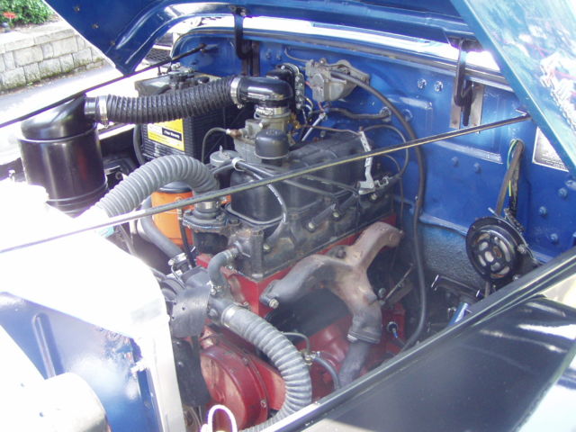 1950 Blue Willys pickup pickup