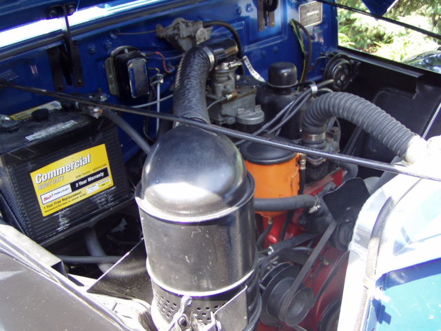 1950 Blue Willys pickup pickup