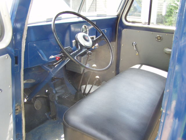 1950 Blue Willys pickup pickup