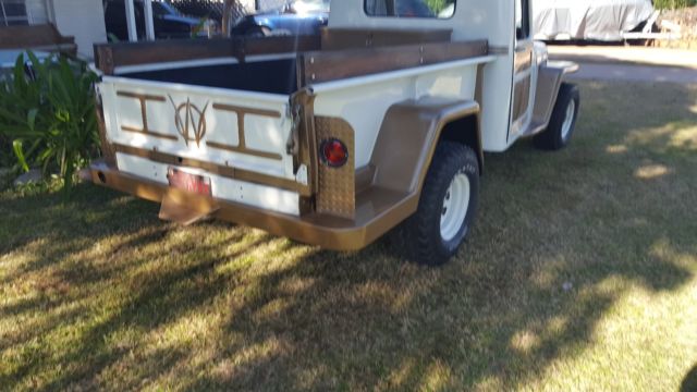 1950 White Willys Truck Standard Cab Pickup