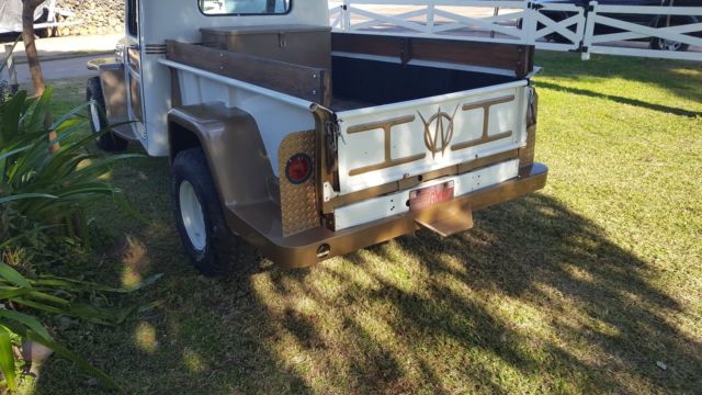 1950 White Willys Truck Standard Cab Pickup