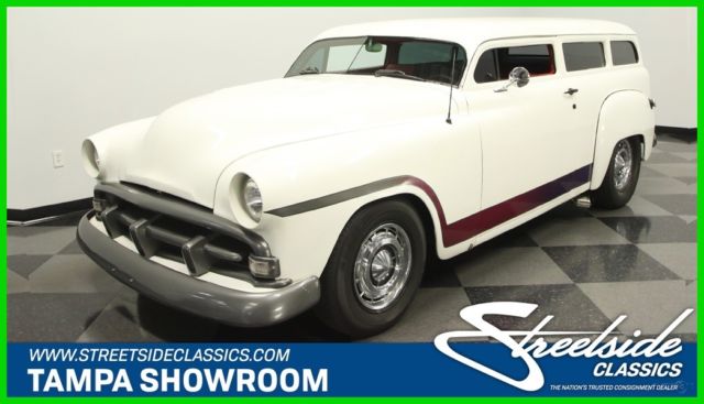 1951 White Plymouth Custom