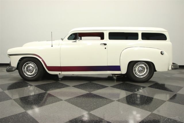 1951 White Plymouth Custom