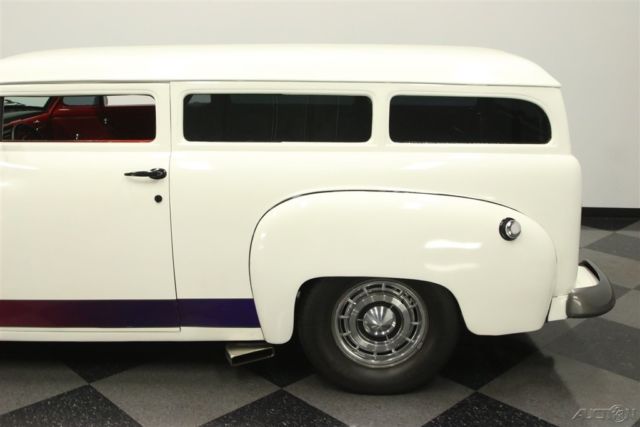1951 White Plymouth Custom