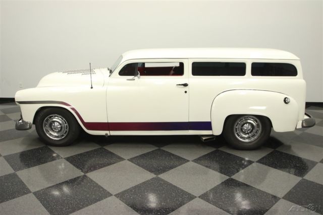 1951 White Plymouth Custom