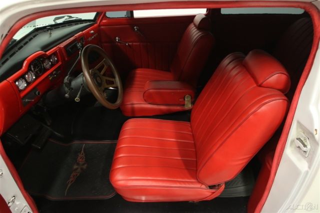 1951 White Plymouth Custom